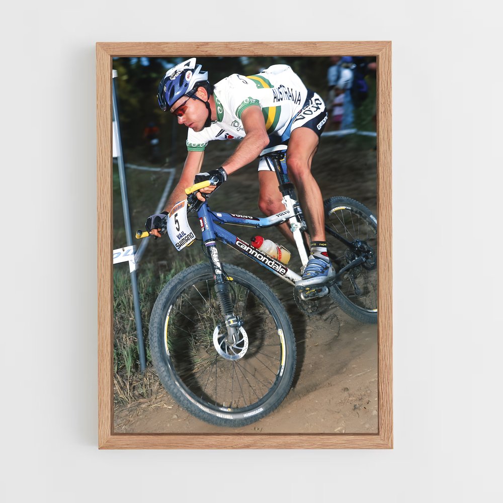 Poster Sur les Traces d'Evans – affiche Cyclisme (vue 4)